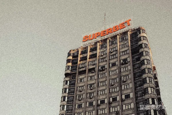 高清摄影 超大建筑上的Superbet标志