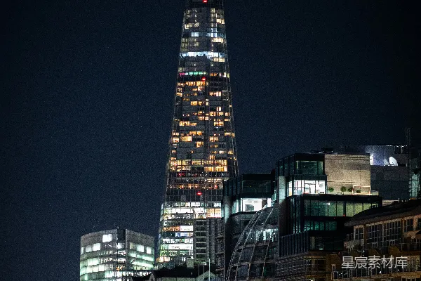 高清摄影 伦敦碎片大厦夜景