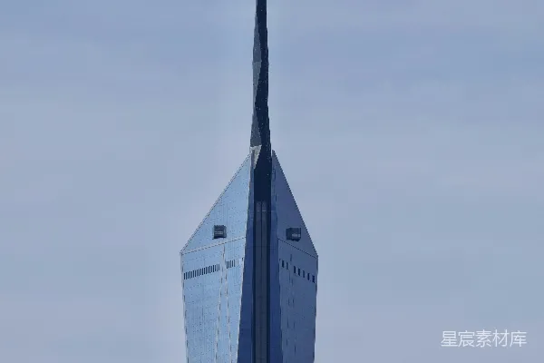 高清摄影 现代建筑的尖塔