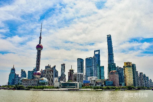 高清摄影 上海天际线