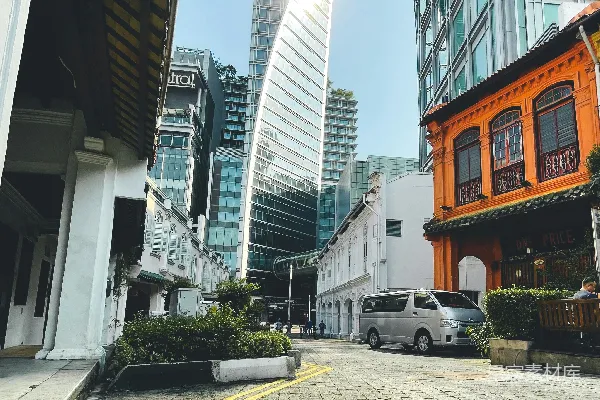高清摄影 城市中的传统与现代