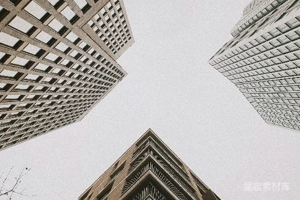 高清摄影 仰望高楼