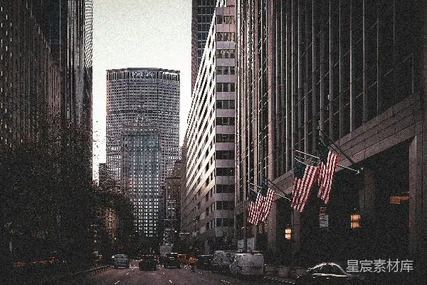 高清摄影 美国城市街景