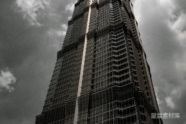 高清摄影 上海中心大厦：现代建筑的宏伟