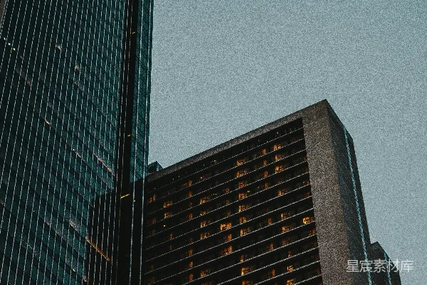 高清摄影 摩天大楼的夜晚