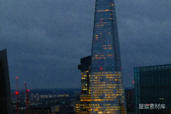 高清摄影 伦敦碎片大厦夜景