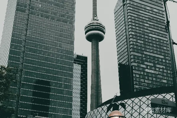 高清摄影 城市天际线与标志性建筑