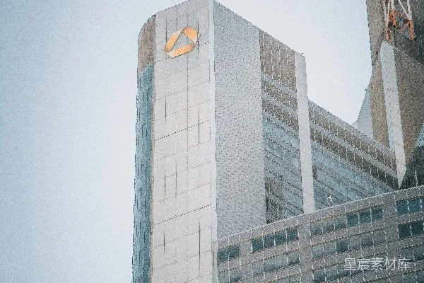 高清摄影 摩天大楼与天线