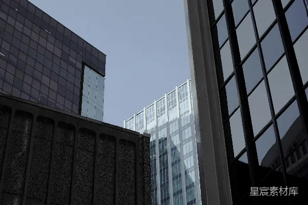 高清摄影 现代都市的建筑剪影