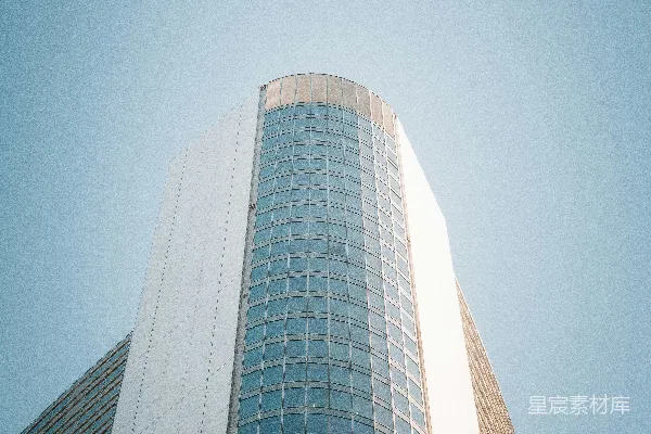 高清摄影 摩天大楼的高耸与现代感
