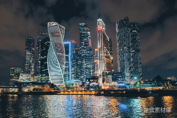 高清摄影 现代都市夜景