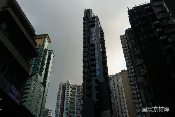 高清摄影 现代都市的建筑群