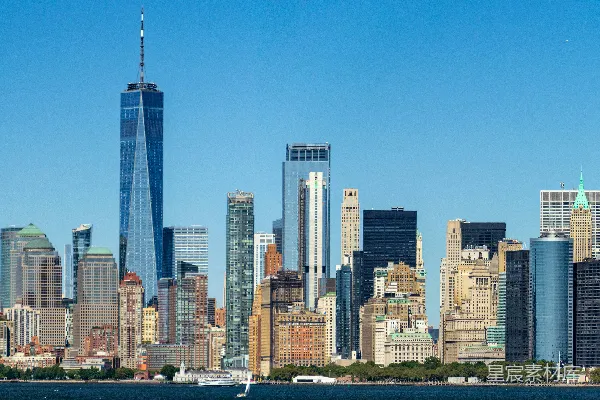 高清摄影 纽约天际线全景