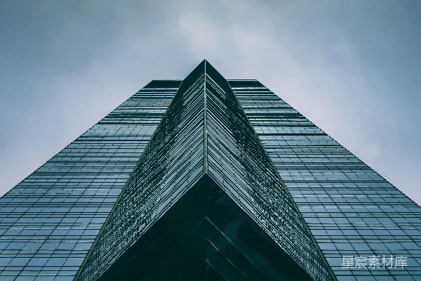 高清摄影 摩天大楼的倒影