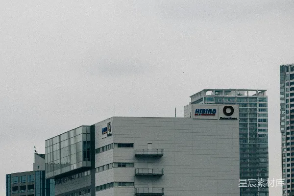 高清摄影 城市上空的飞机