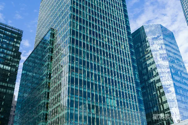 高清摄影 现代都市玻璃幕墙高楼