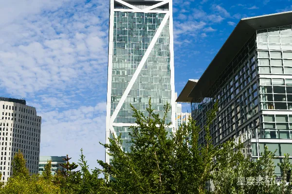 高清摄影 现代城市中的自然之景