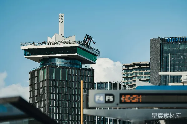 高清摄影 现代摩天大楼与城市景观