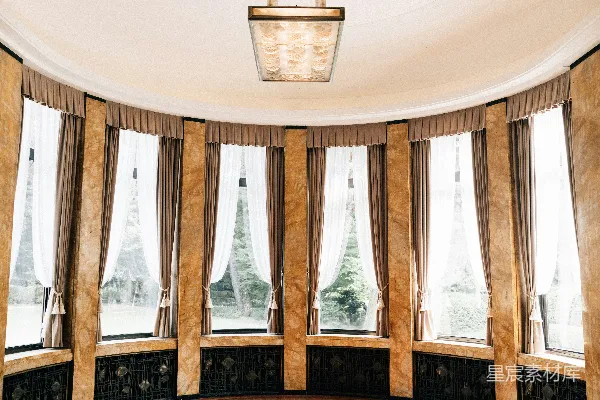 高清摄影 古典优雅的圆形窗台