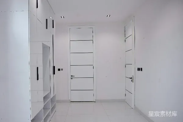 高清摄影 现代简约白色房间