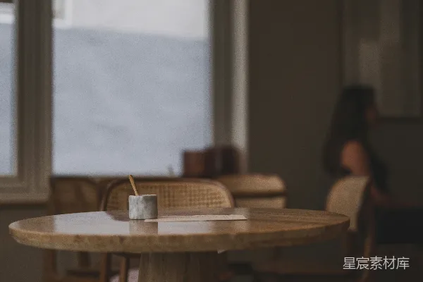 高清摄影 静谧的咖啡馆时光