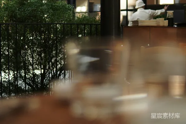 高清摄影 咖啡店的午后时光