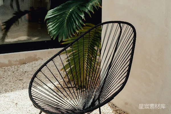 高清摄影 现代简约户外椅