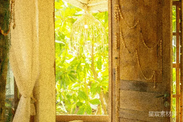 高清摄影 乡村木屋中的宁静角落