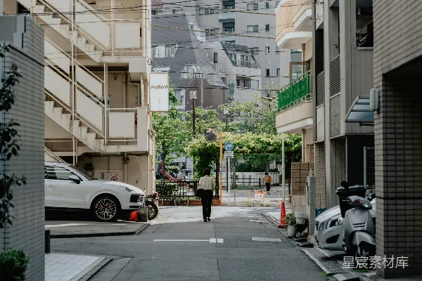 高清摄影 都市中的小巷