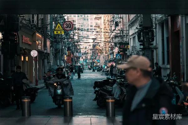 高清摄影 都市小巷的日常