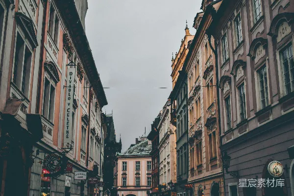 高清摄影 老城街景