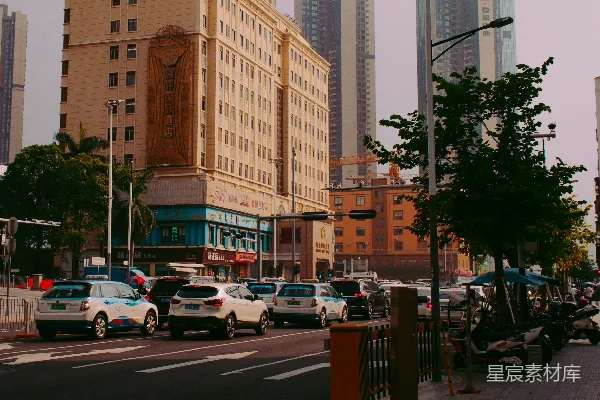 高清摄影 城市街景与高楼大厦