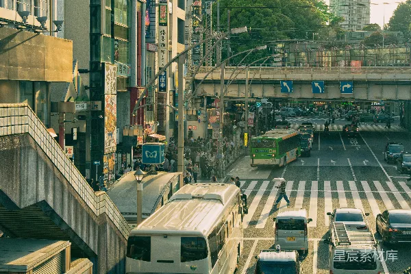 高清摄影 都市繁忙景象
