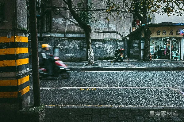 高清摄影 城市边缘的静谧一隅