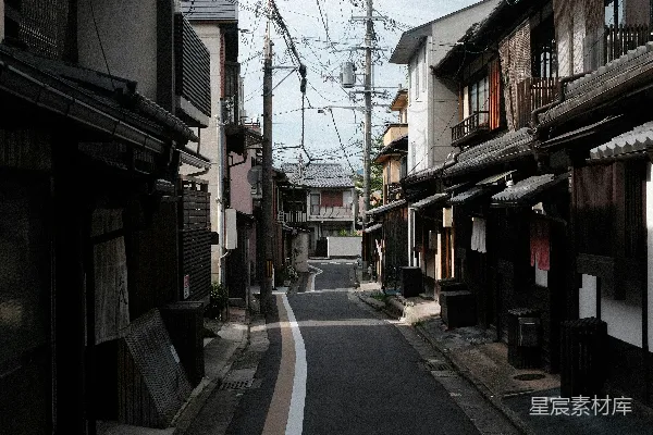 高清摄影 日本传统街巷
