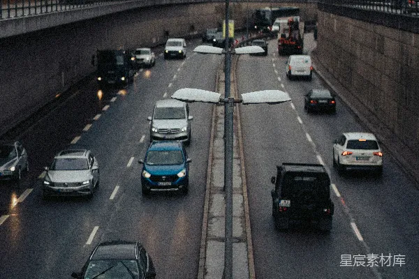 高清摄影 城市道路夜景