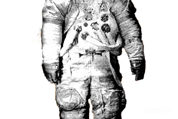 元素素材 经典宇航服