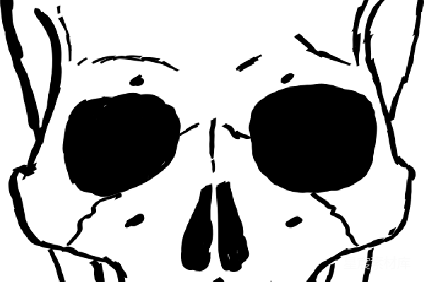 元素素材 颅骨