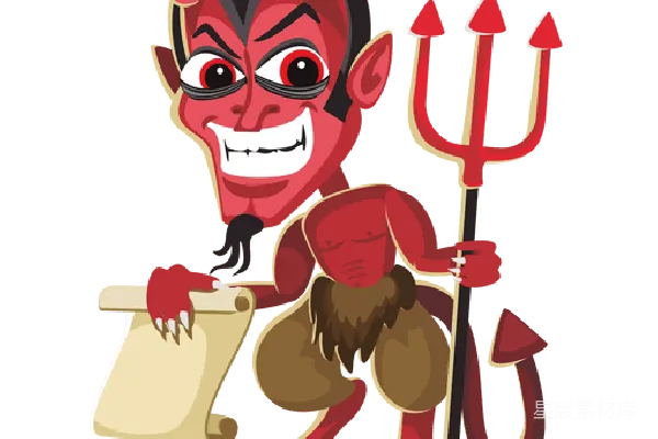 元素素材 恶魔