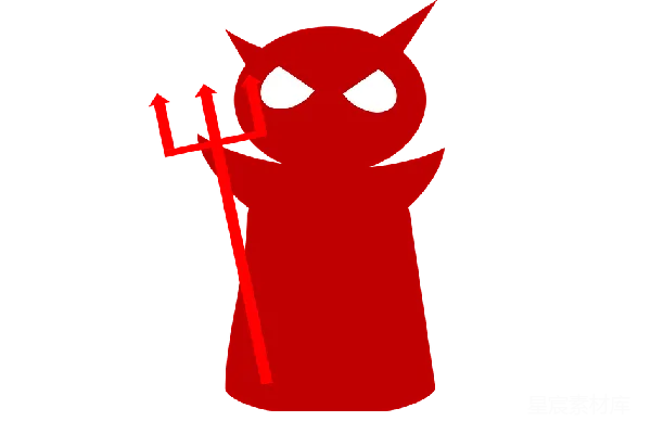 元素素材 恶魔