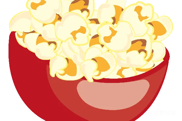 元素素材 爆米花
