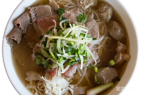 元素素材 越南牛肉河粉