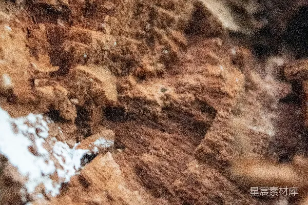 高清摄影 一张近景拍摄的泥土和草地表面