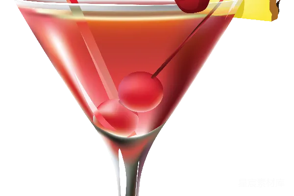 元素素材 鸡尾酒