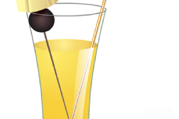 元素素材 鸡尾酒