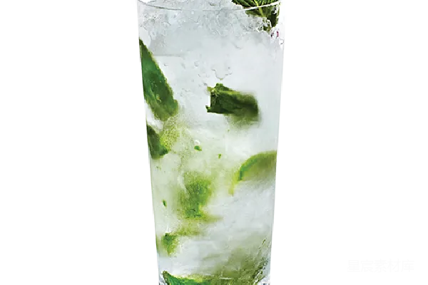 元素素材 清新薄荷鸡尾酒