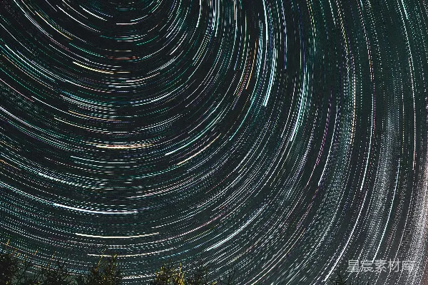 高清摄影 流星雨的延时摄影