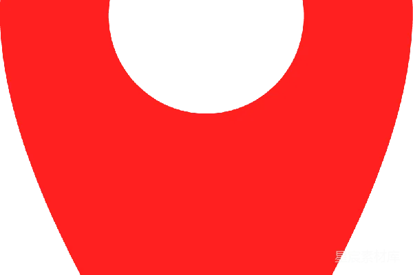 元素素材 红色定位图标