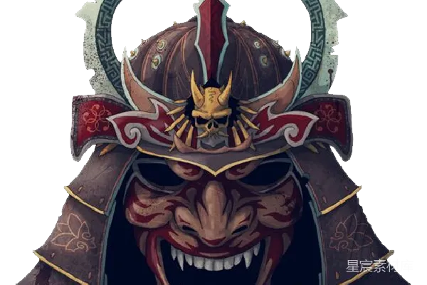 元素素材 武士