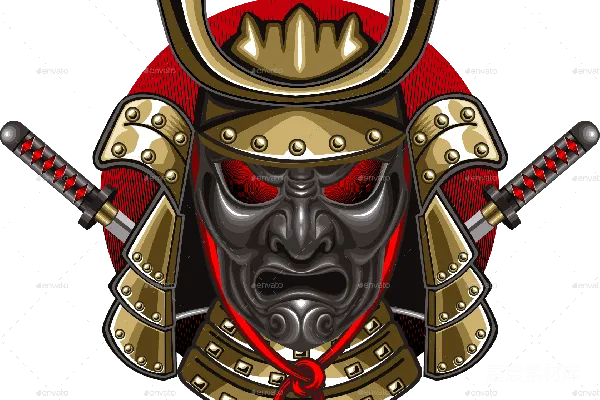 元素素材 武士